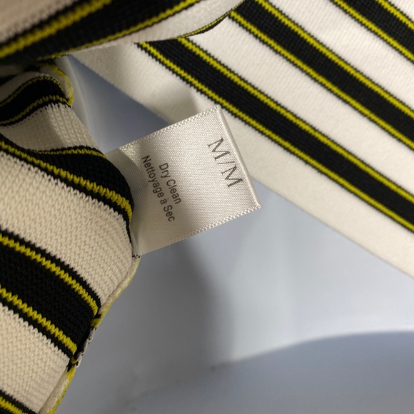 A.L.C. Dale Open Back Striped Knit Top Womens Size - Picture 8 of 12